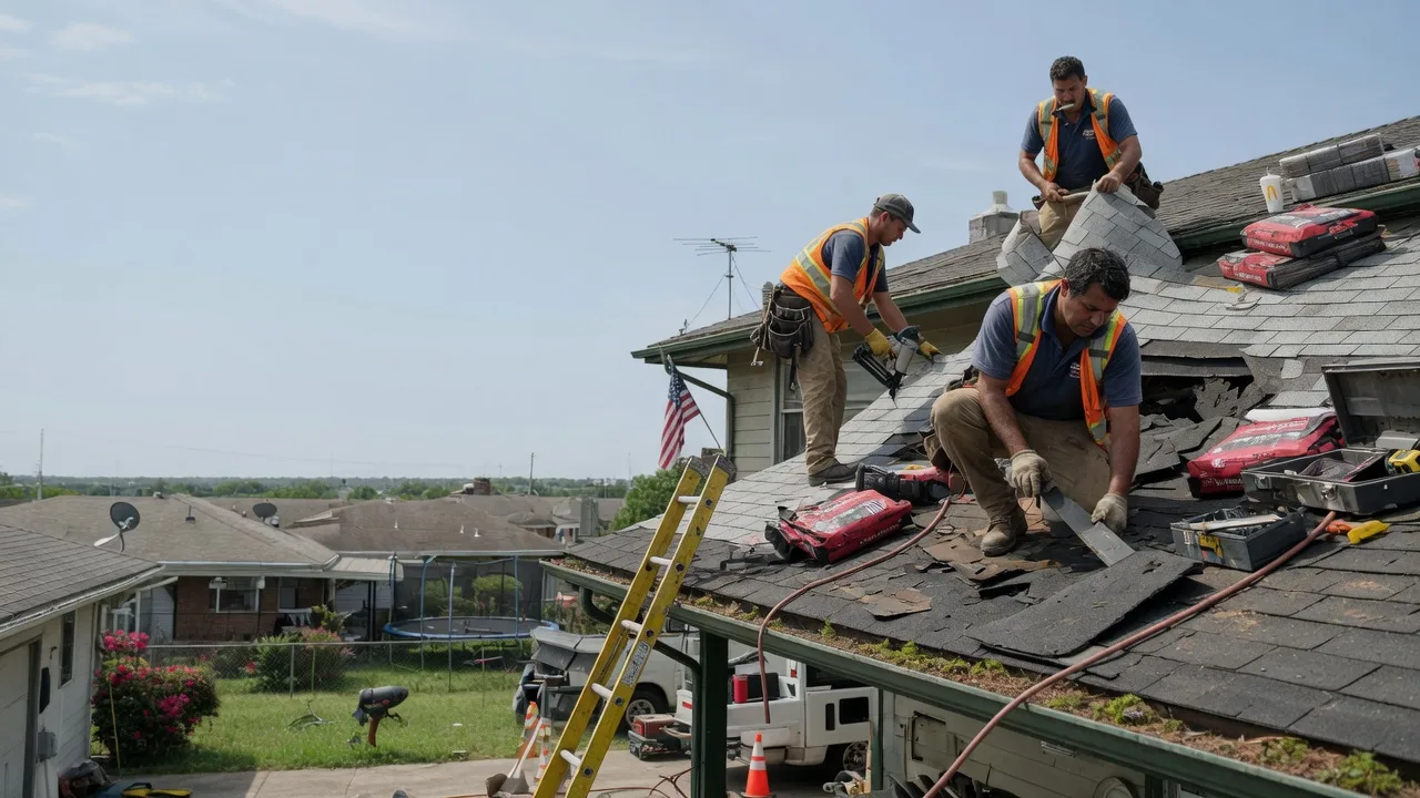 Roof Repair in Quinton, OK near me